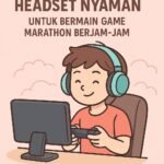 Headset nyaman untuk gaming maraton berjam-jam